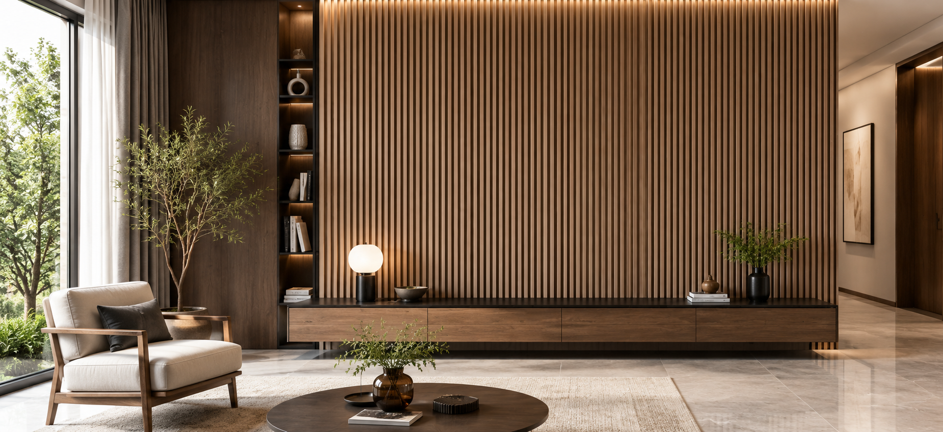WPC Fluted Panel