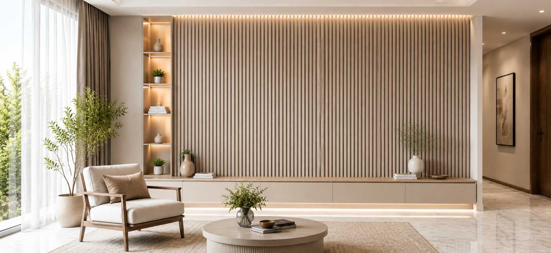 PVC Fluted Panel